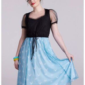 Disney Her Universe Minnie Mouse Classic Mesh Sweetheart Dress, Size M NWT!
